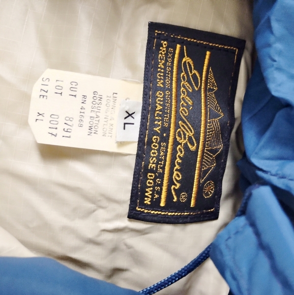 Vintage Eddie Bauer premium down puffer coat - Picture 6 of 11
